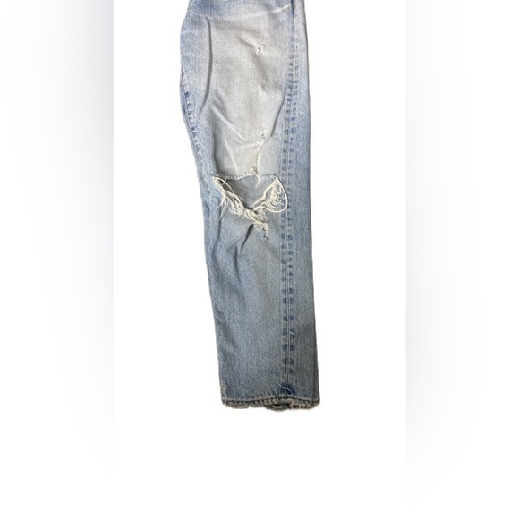 Mousey distressed tapered denim size 27 100% cotton jeans vintage. - Picture 3 of 13